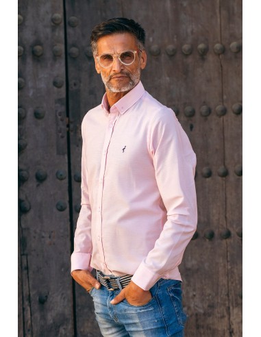 Camisa rosa para hombre | Romero – La Grulla